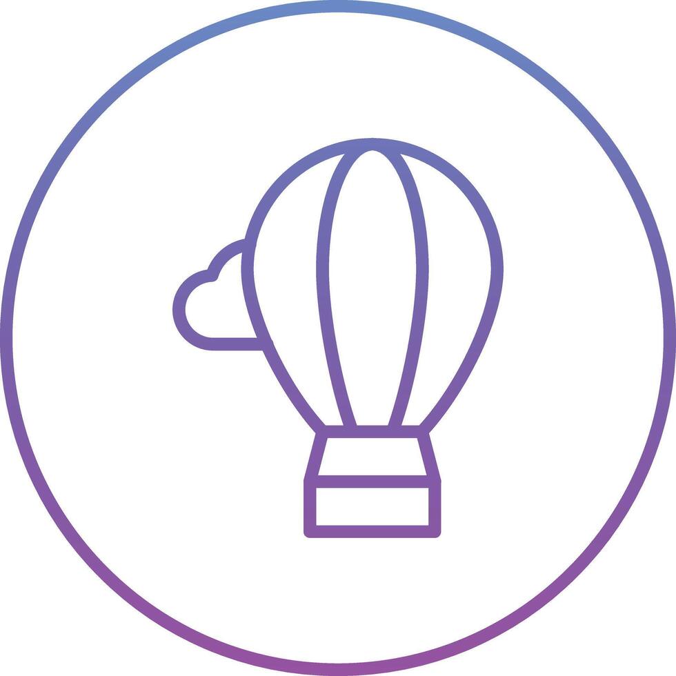 Air Balloon Vector Icon