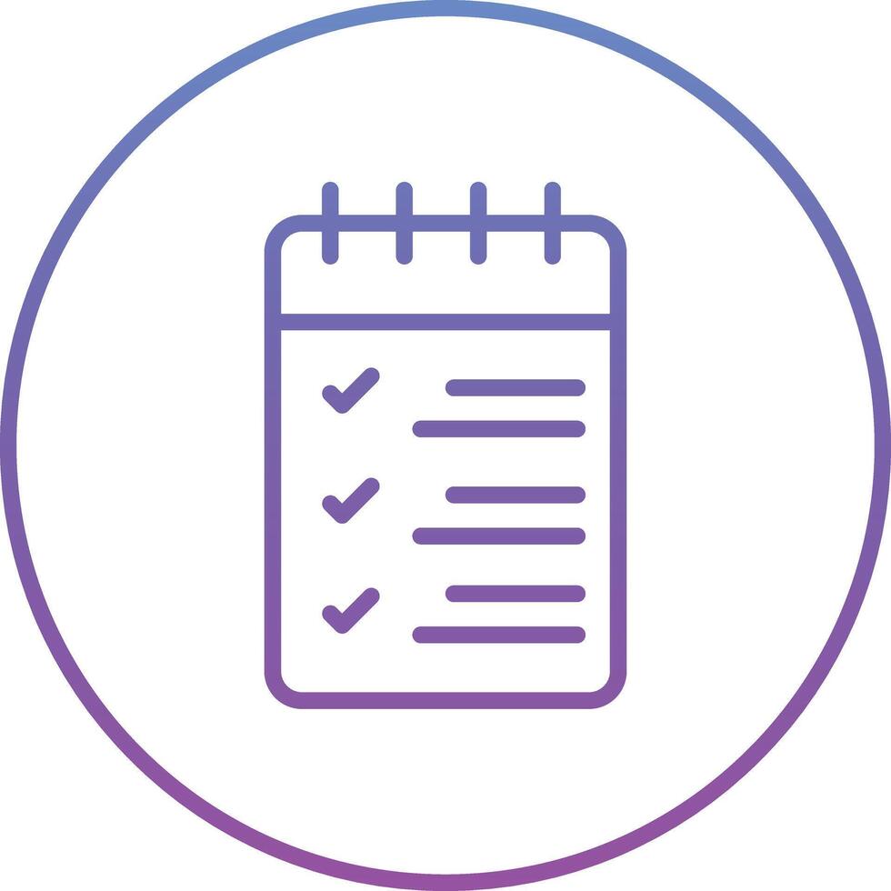 Tasks Vector Icon