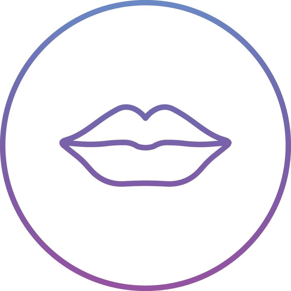 Lips Vector Icon