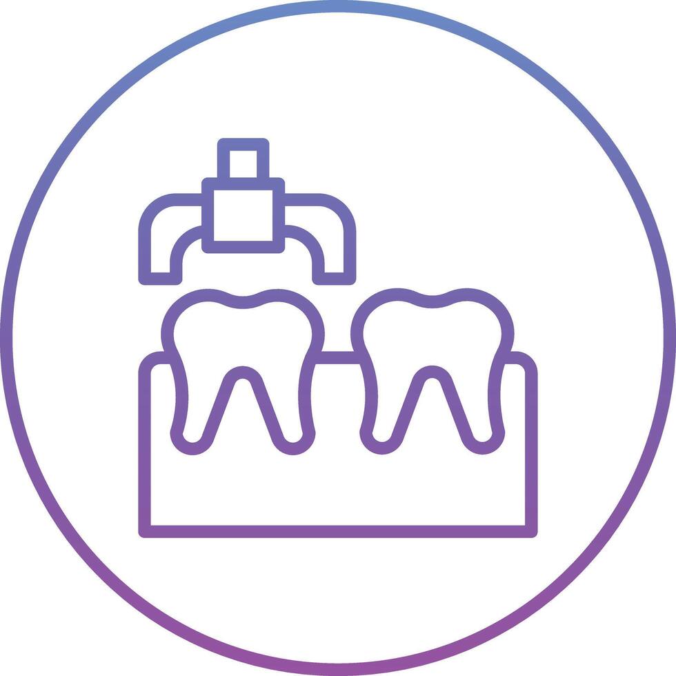 Tooth Extraction Vector Icon