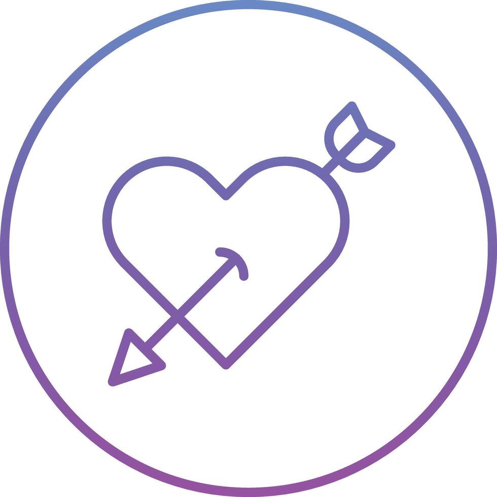 Heart Arrow Vector Icon