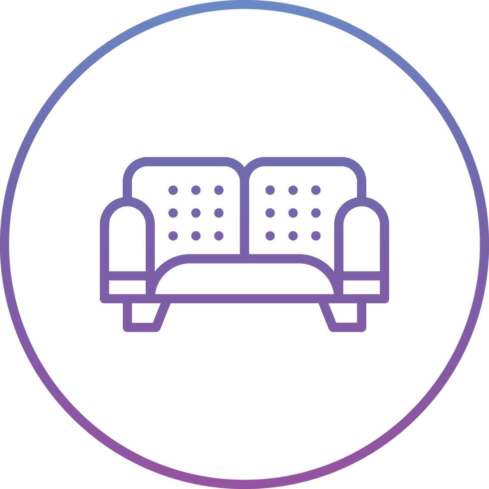 Sofa Vector Icon