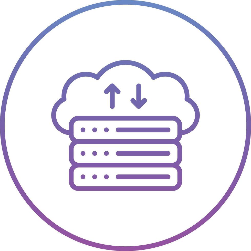 Web Hosting Vector Icon