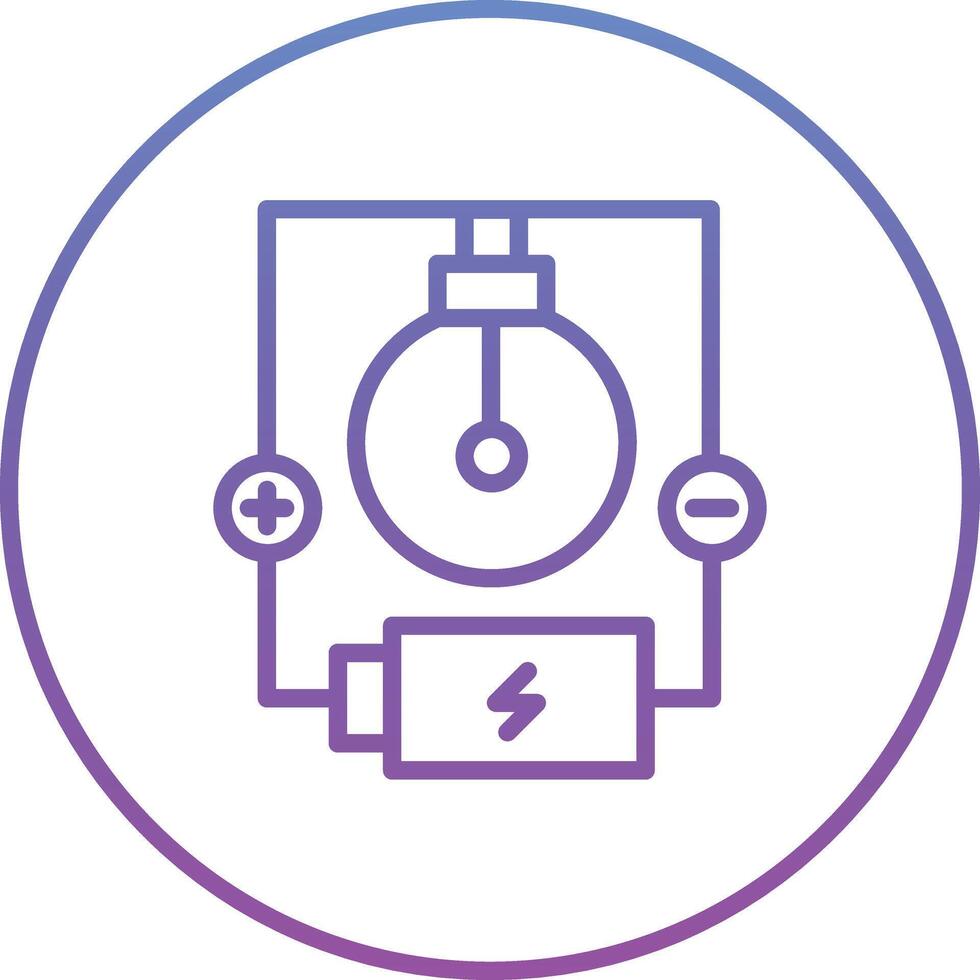 Electric Circuit Vector Icon