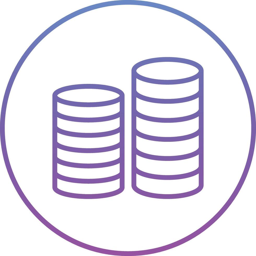 Coins Vector Icon
