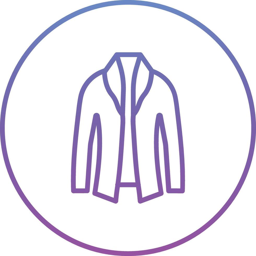 Business Coat Vector Icon