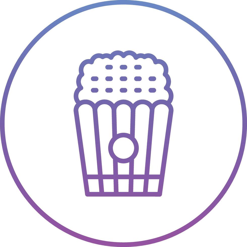 Popcorn Vector Icon