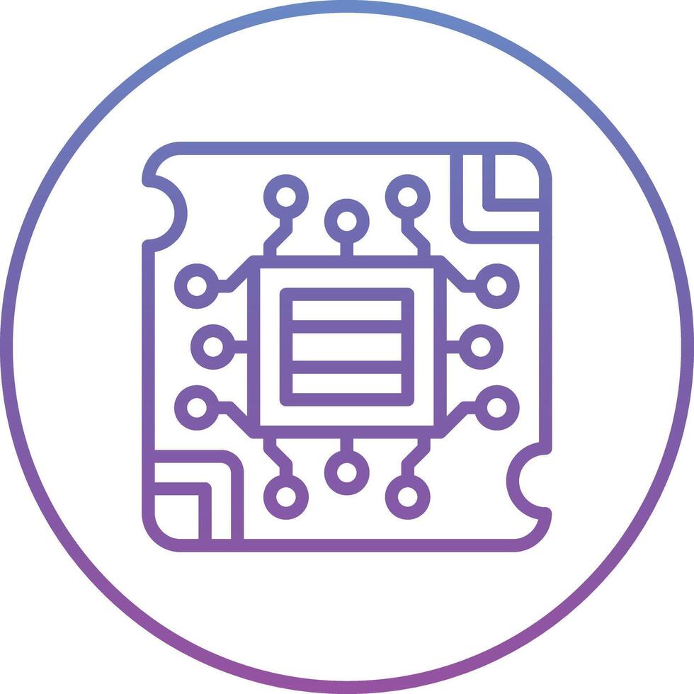 Pcb Board Vector Icon