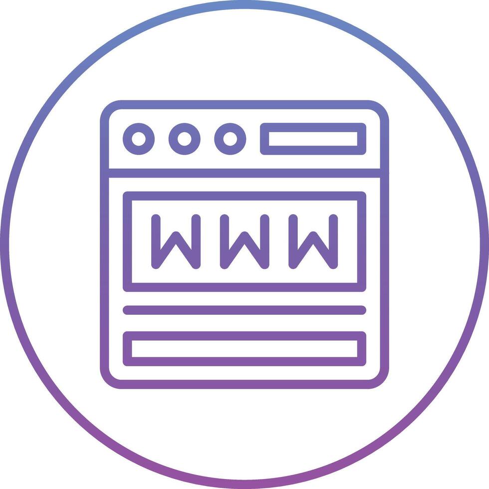 Website Vector Icon