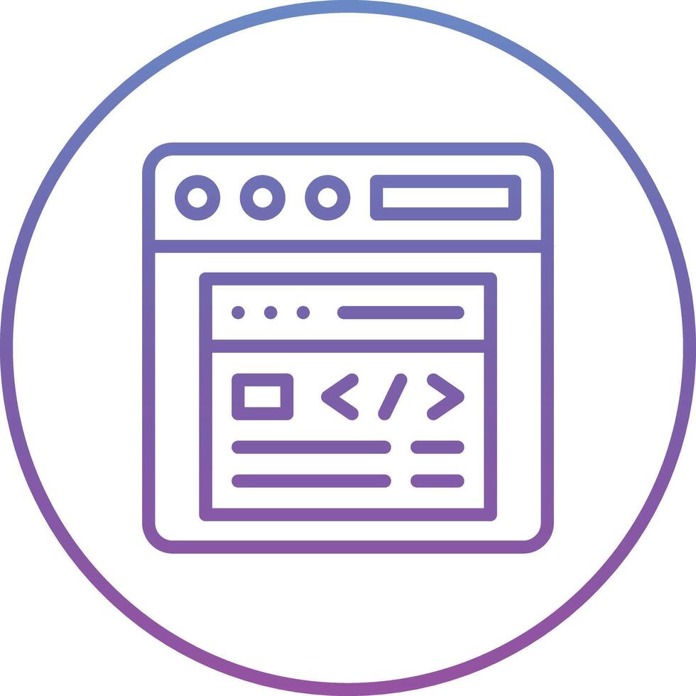 Browser Pop Up Vector Icon