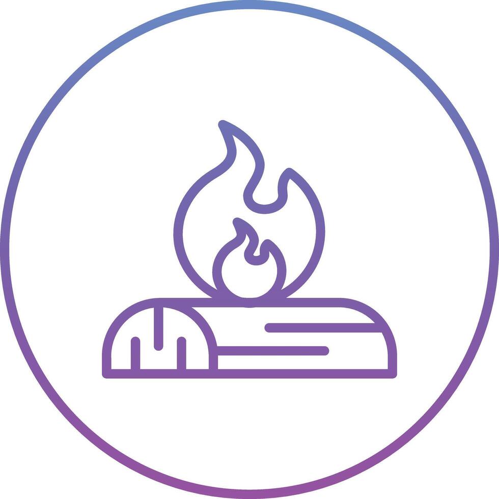 Firewood Vector Icon