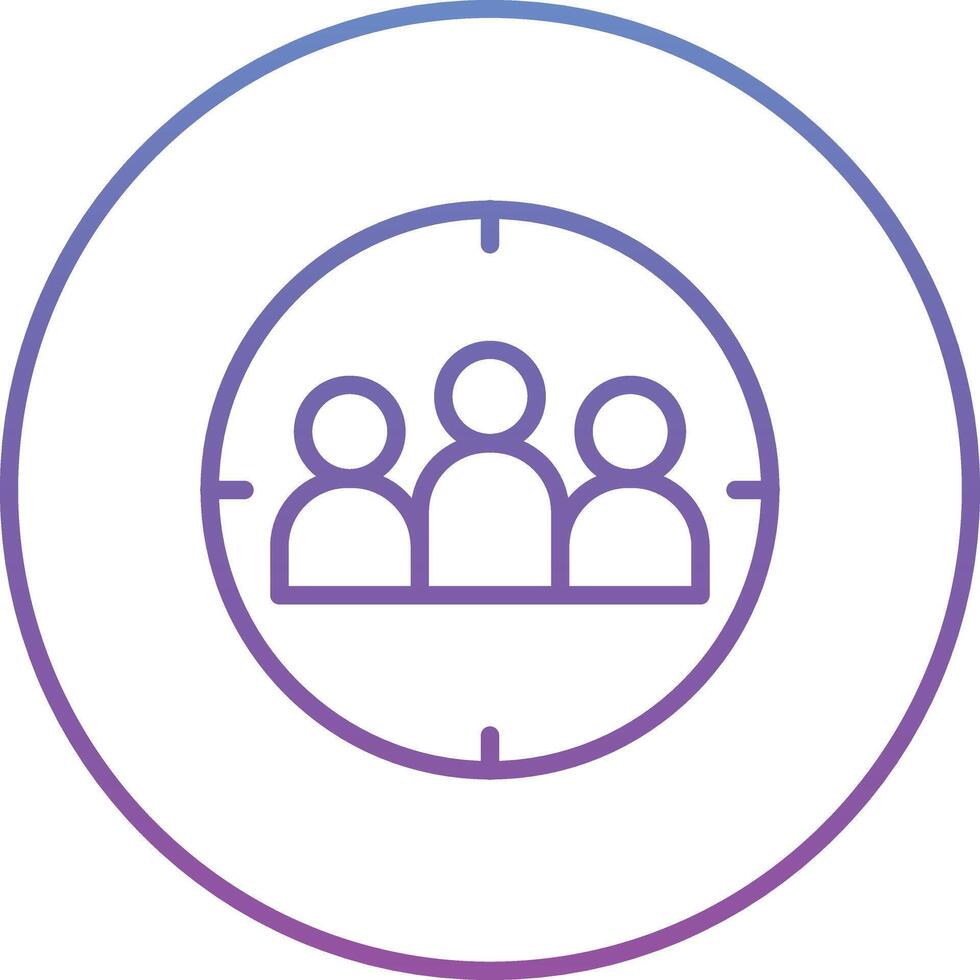 Target Audience Vector Icon