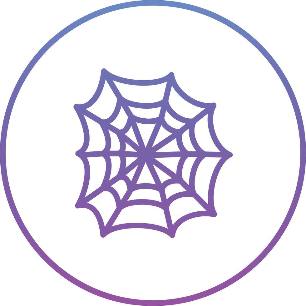 Spider Web Vector Icon