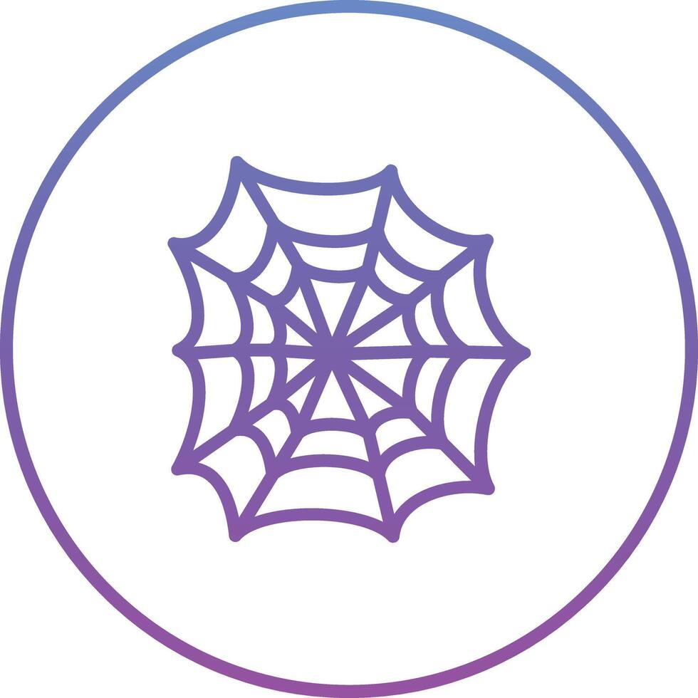 Spider Web Vector Icon