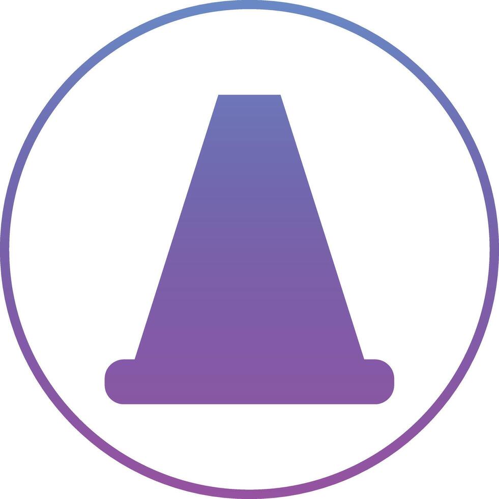 Road Cone Vector Icon