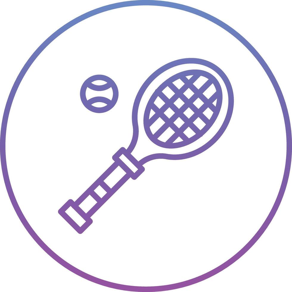 Tennis Racket Vector Icon