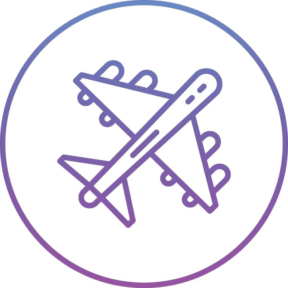 Airplane Vector Icon