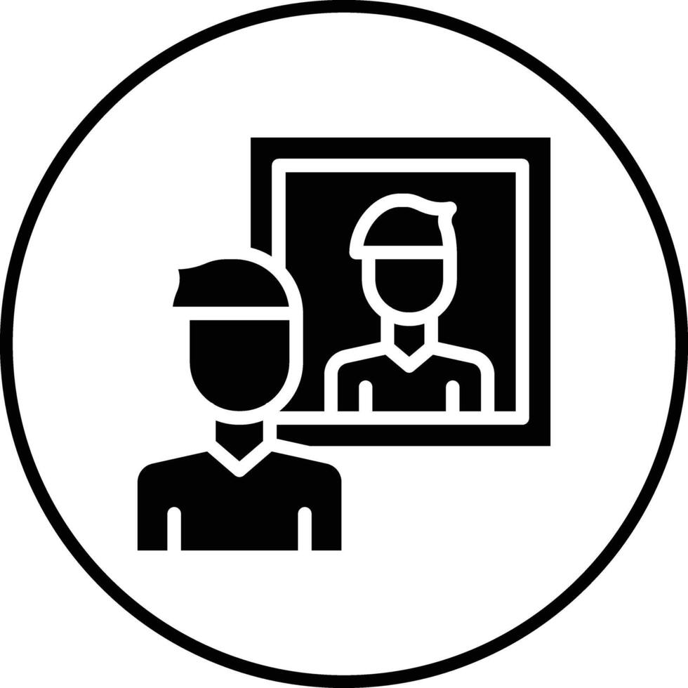 Narcissism Vector Icon