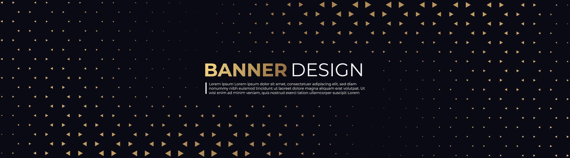 Modern business abstract banner design template vector