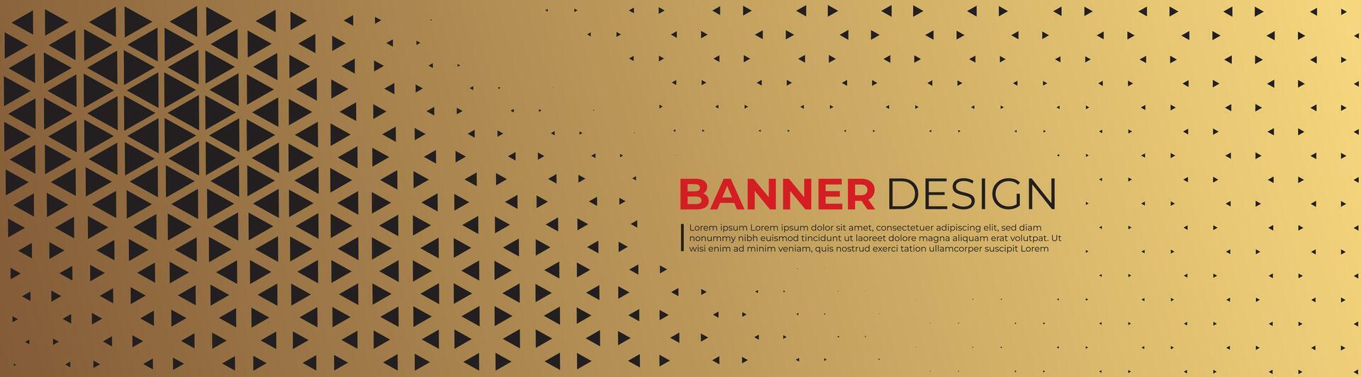 Modern business abstract banner design template vector