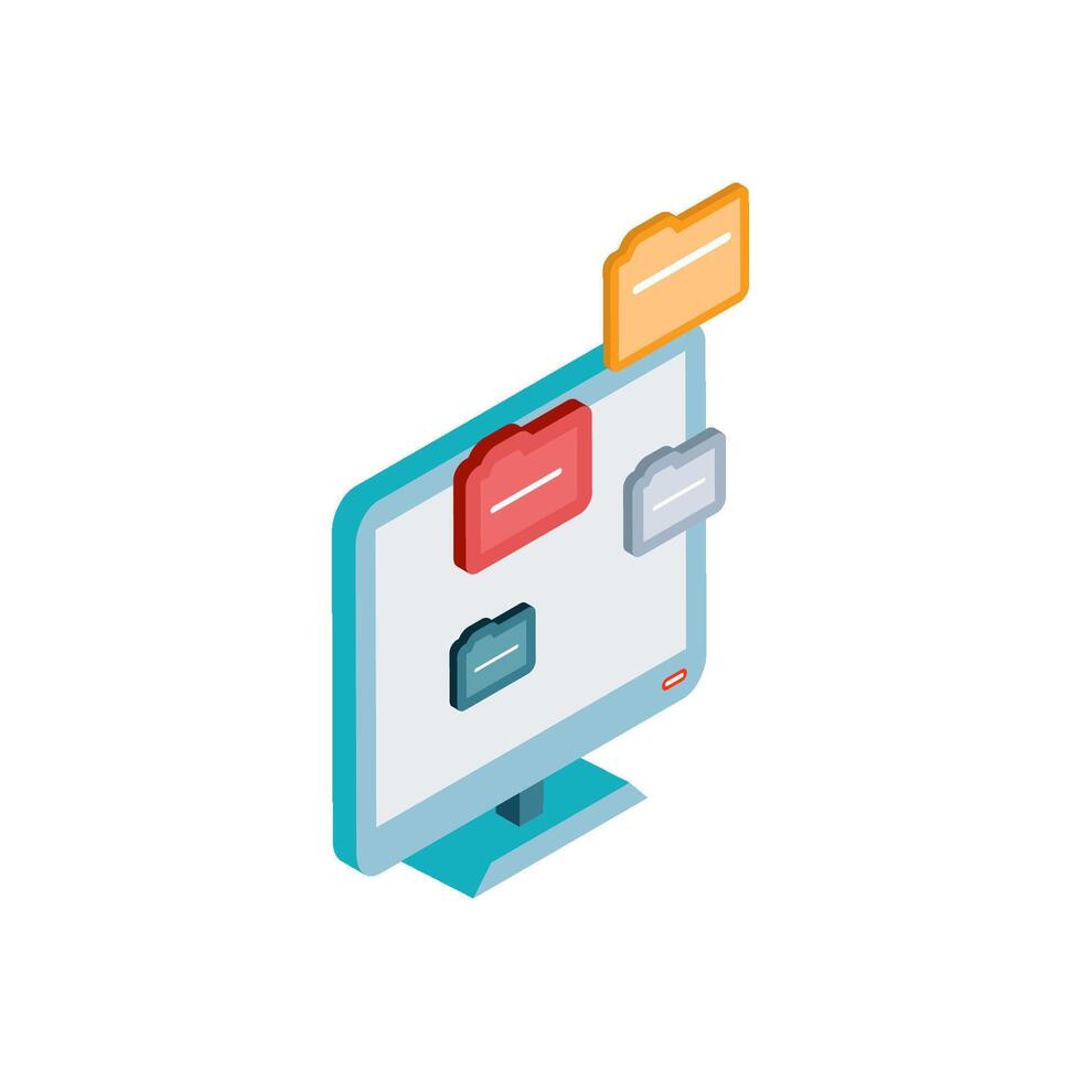 Data Entry technology Design element vector