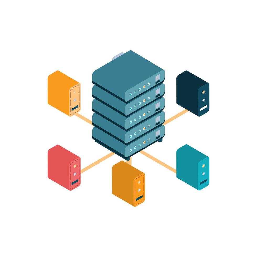 Data Entry technology Design element vector