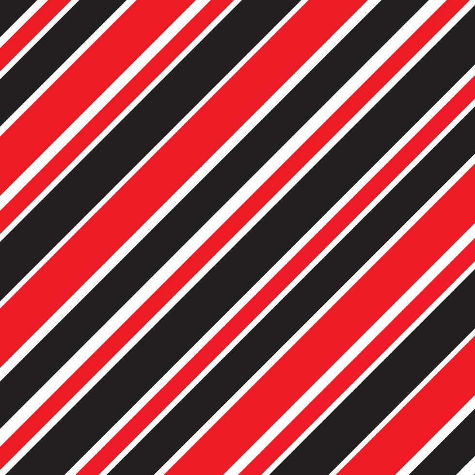 abstract red black color 45degree angle line pattern on white background vector