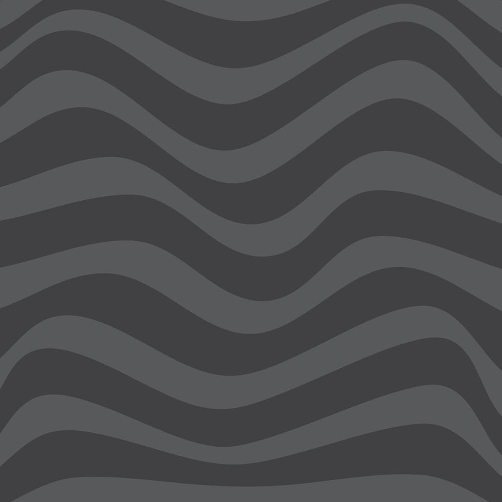 abstract metal grey ash color horizontal line wavy distort pattern on grey ash background vector