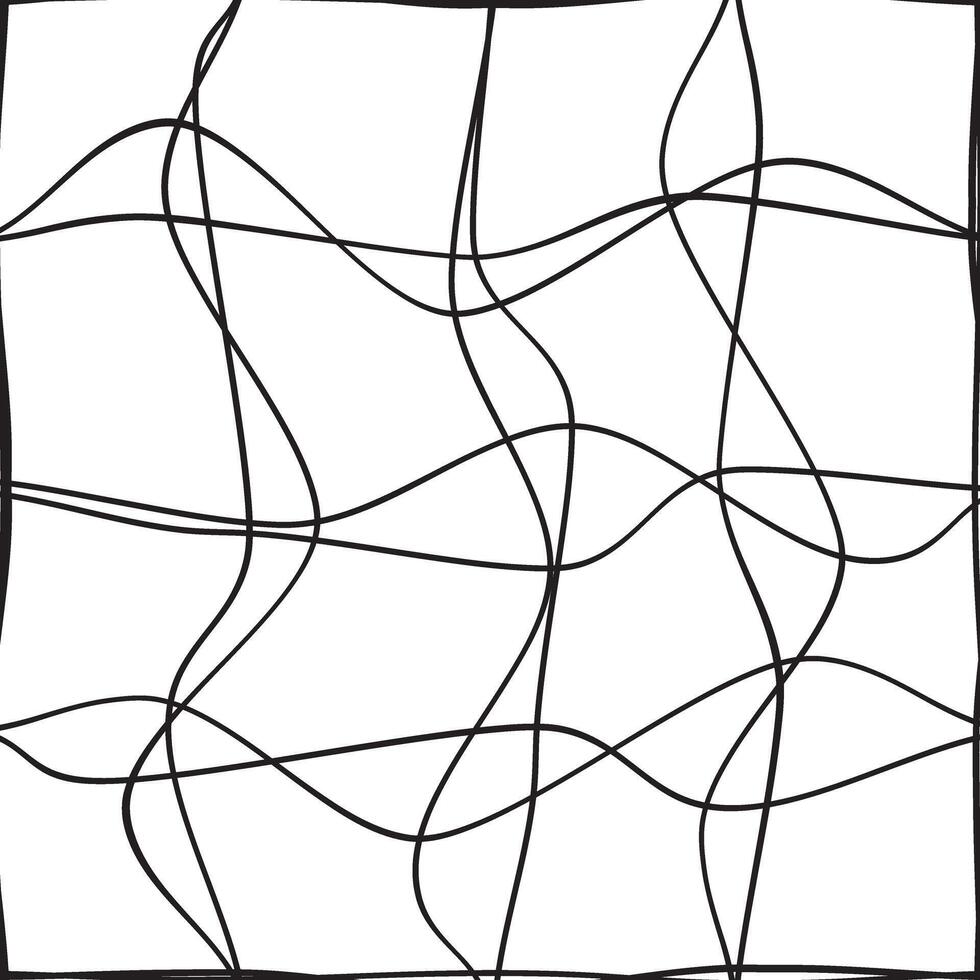 simple abstract black color net box pattern vector