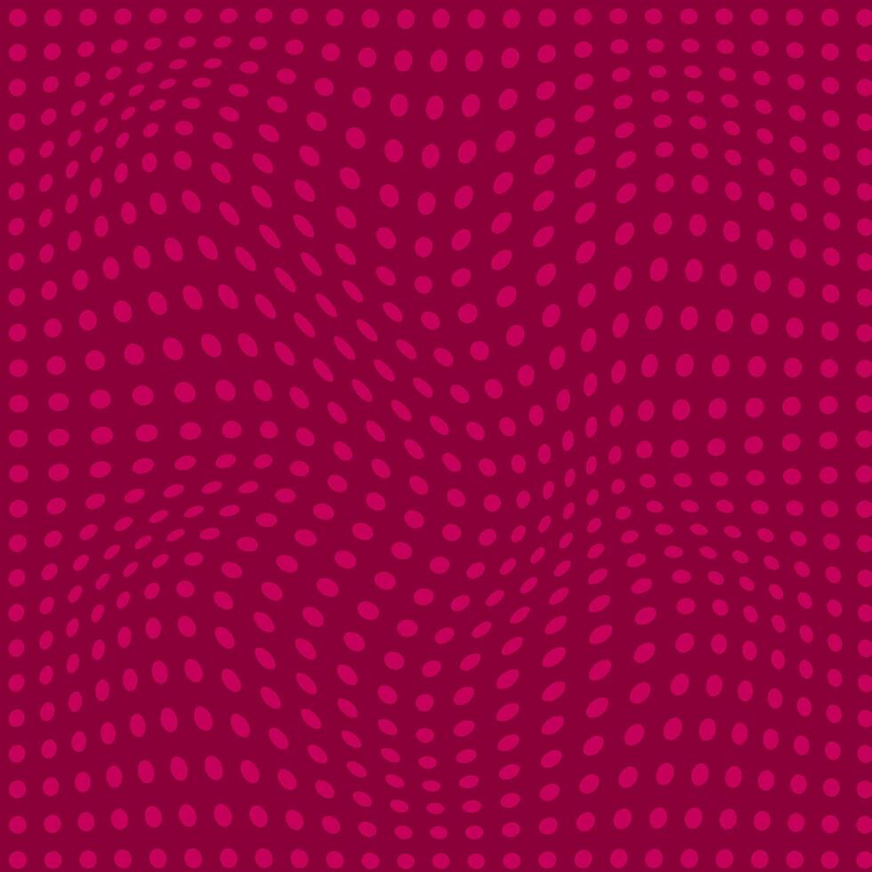 simple abstract lite duriyan color small polka dot wavy distort pattern on dark duriyan color background vector