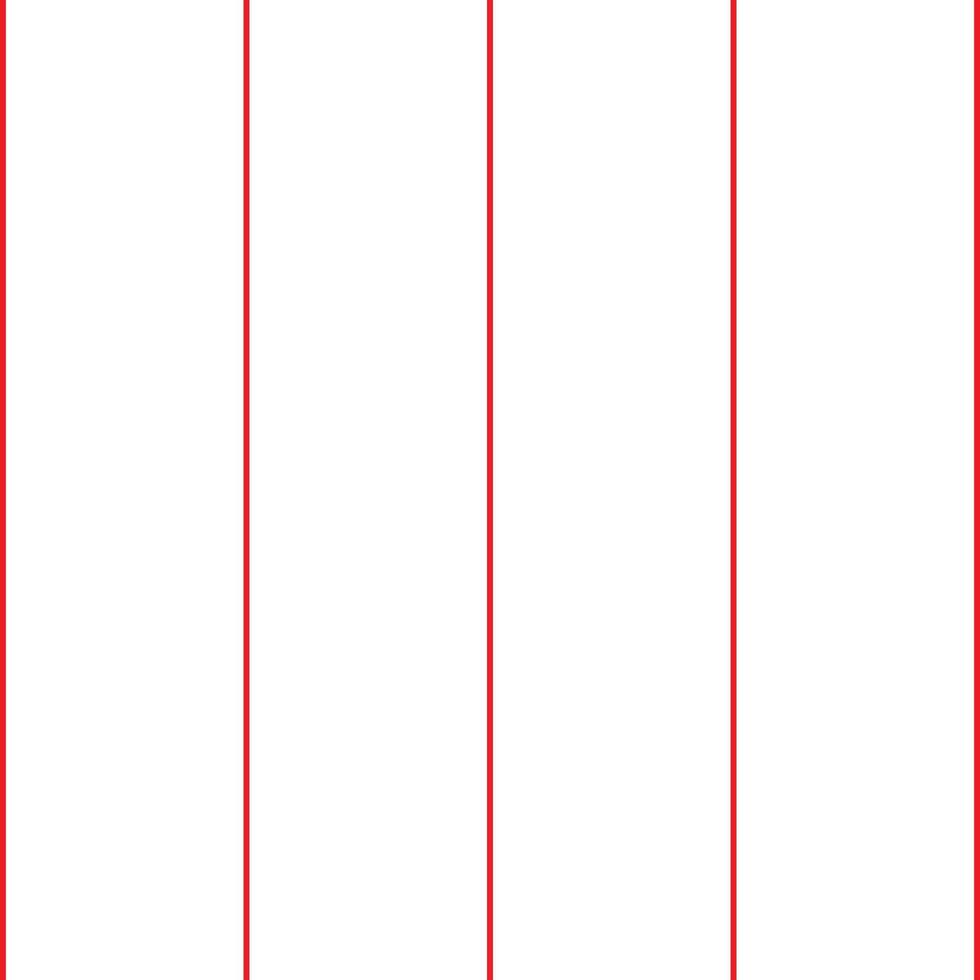simple abstract red color bold vertical line pattern vector