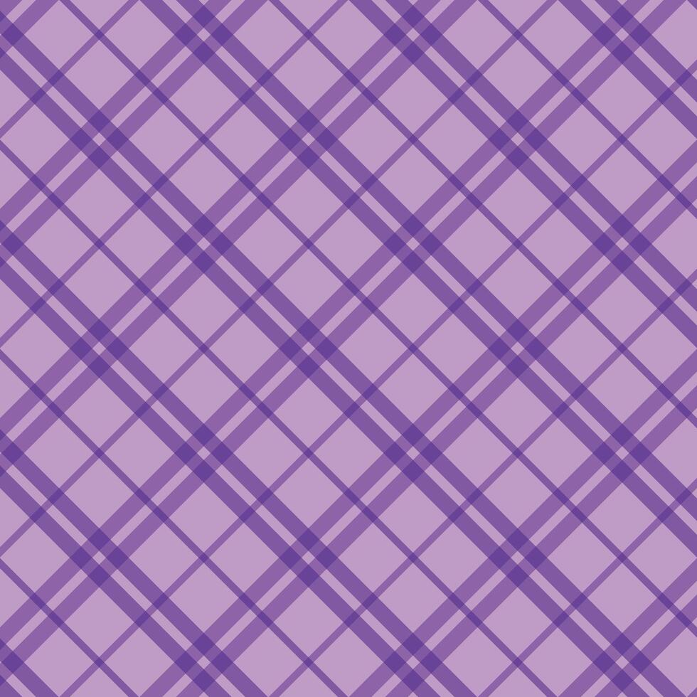 abstract simple purple color check plaid line pattern vector