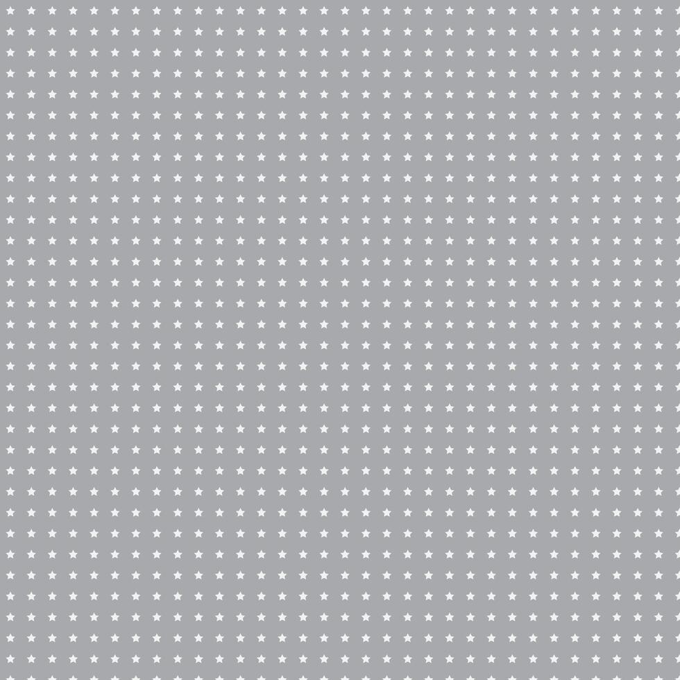 abstract white grey color small star pattern vector