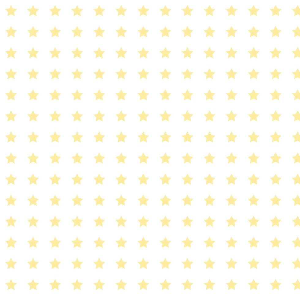 simple abstract banana color small star pattern vector