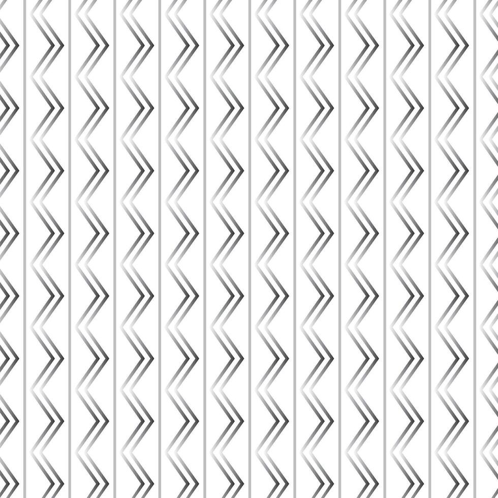 simple abstract metal grey ash color vertical zig zag line pattern vector