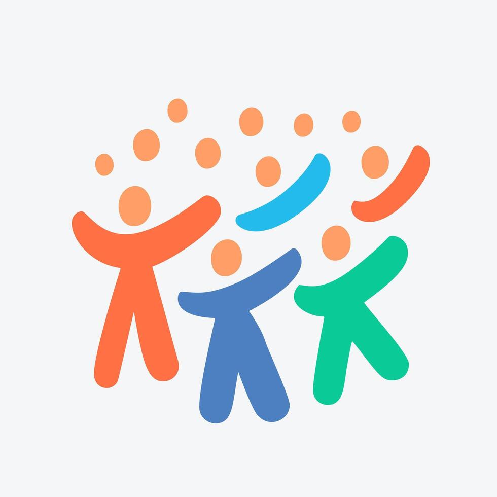 Crowd of people. Vector illustration.