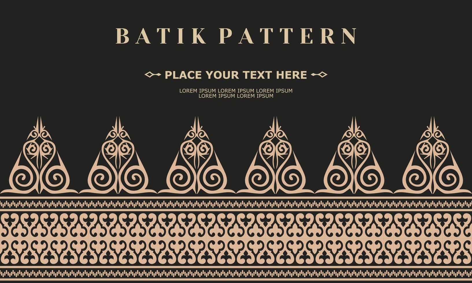 ornament vector pattern traditional design batik pattern