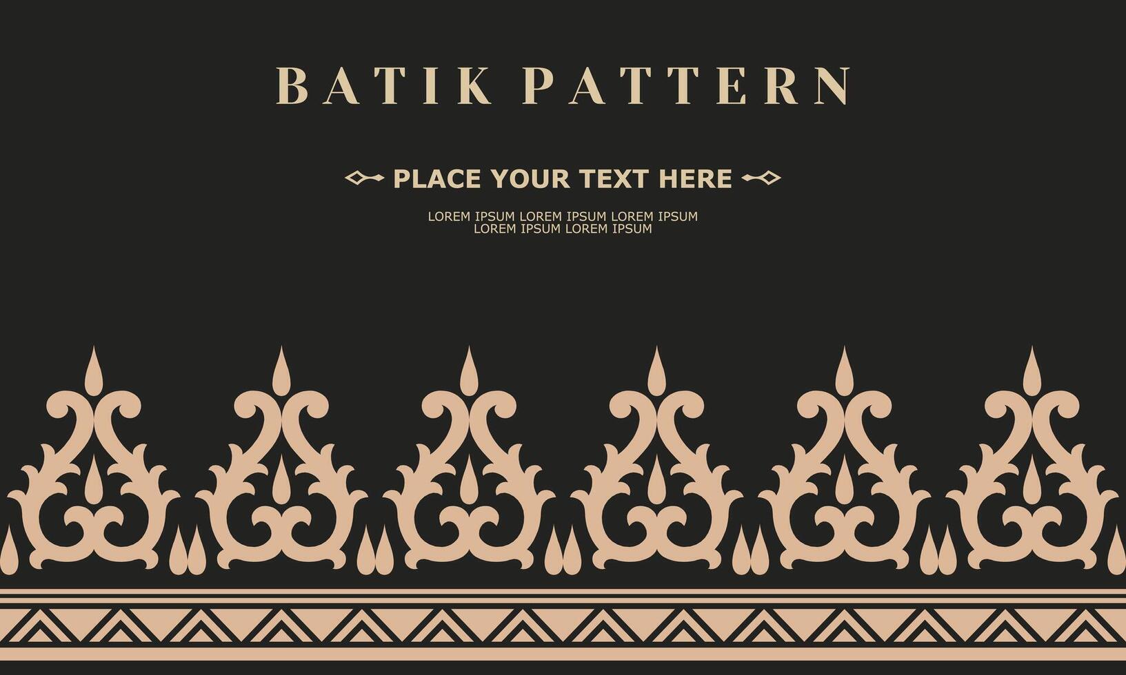 ornament vector pattern traditional design batik pattern