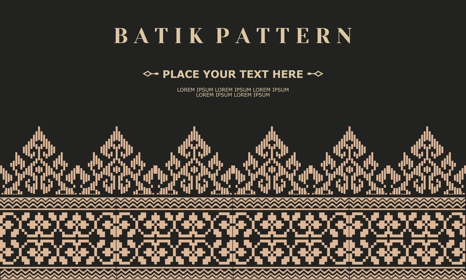 ornament vector pattern traditional design batik pattern