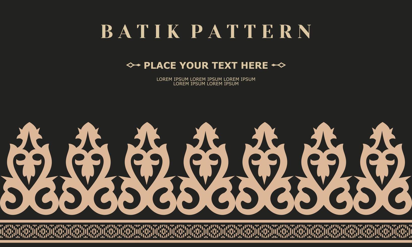 ornament vector pattern traditional design batik pattern