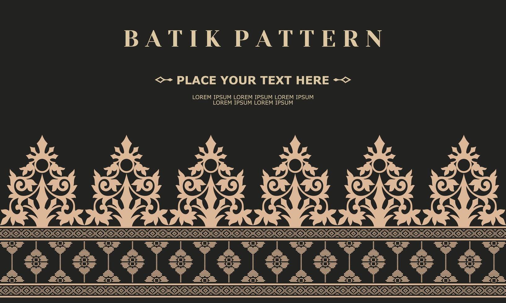 ornament vector pattern traditional design batik pattern