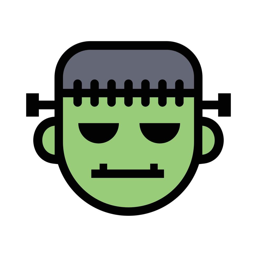 Illustration Vector Graphic Simple Frankenstein