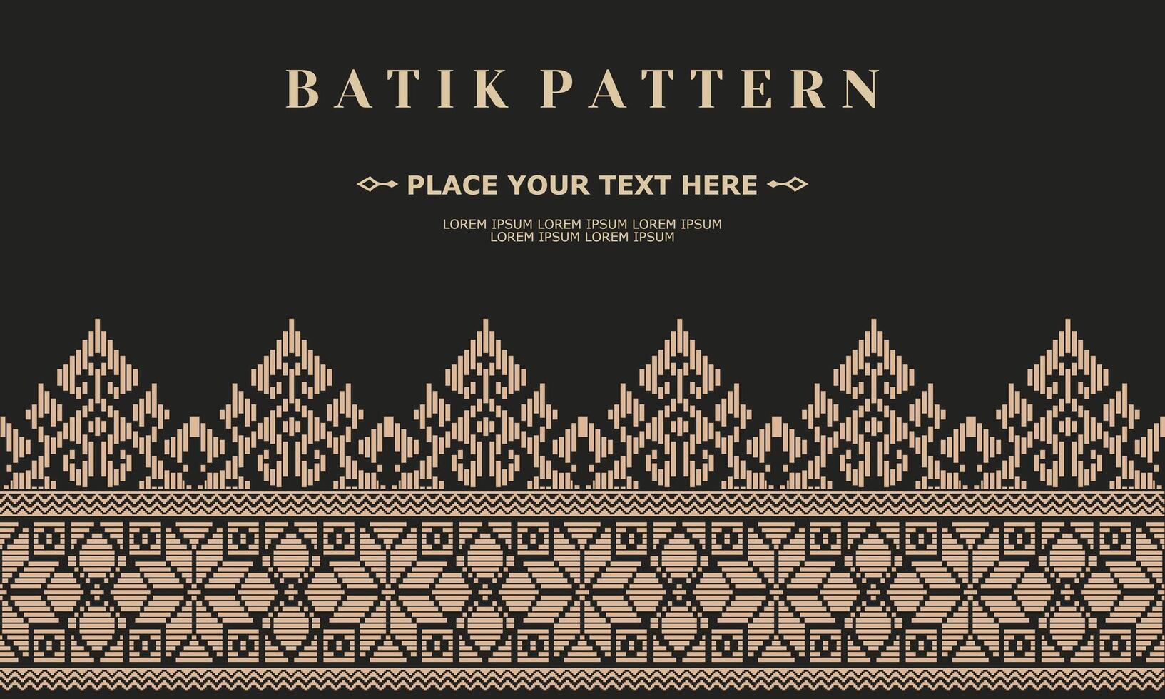 ornament vector pattern traditional design batik pattern