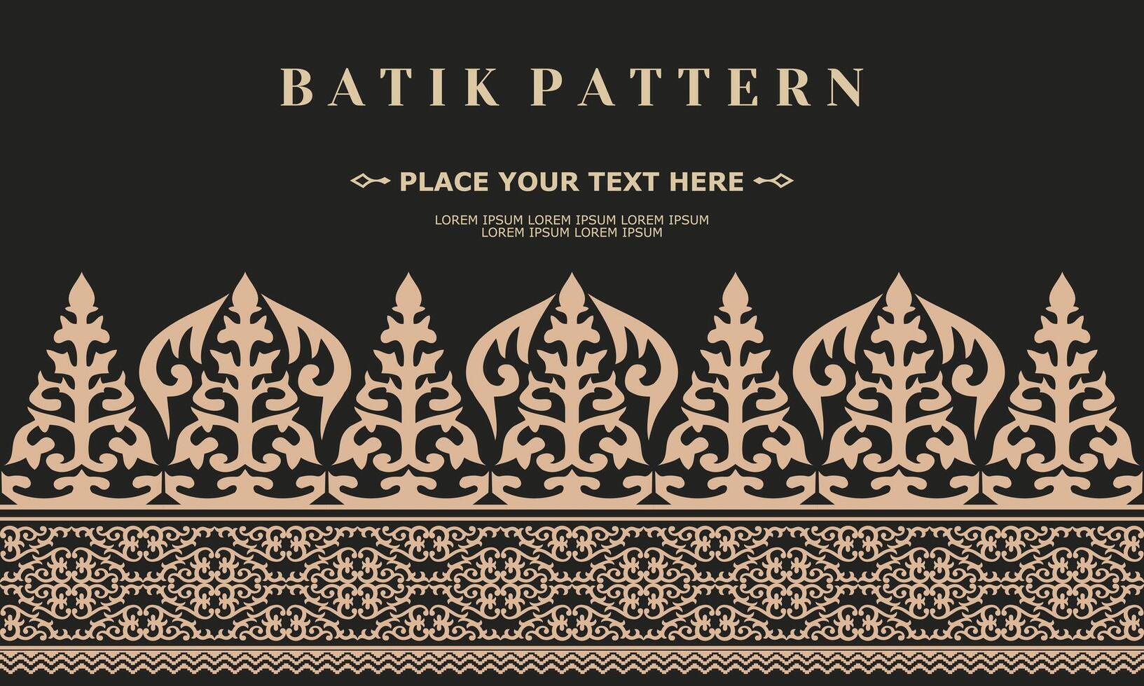 ornament vector pattern traditional design batik pattern