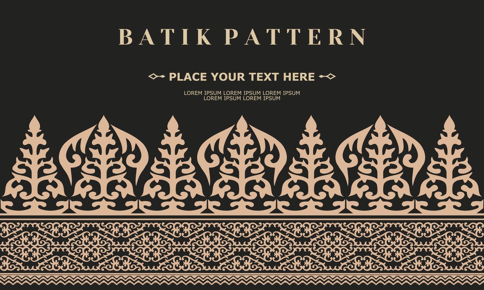 ornament vector pattern traditional design batik pattern