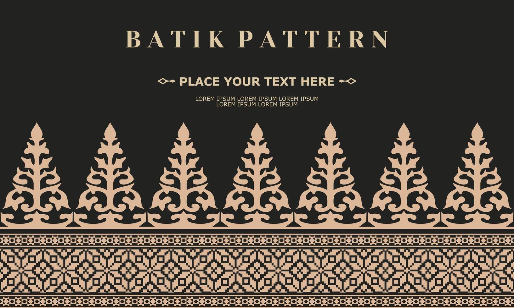 ornament vector pattern traditional design batik pattern