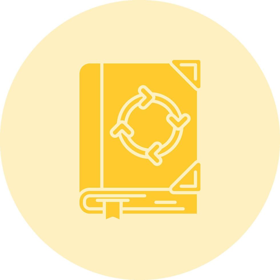 Recycled Solid duo tune Icon vector
