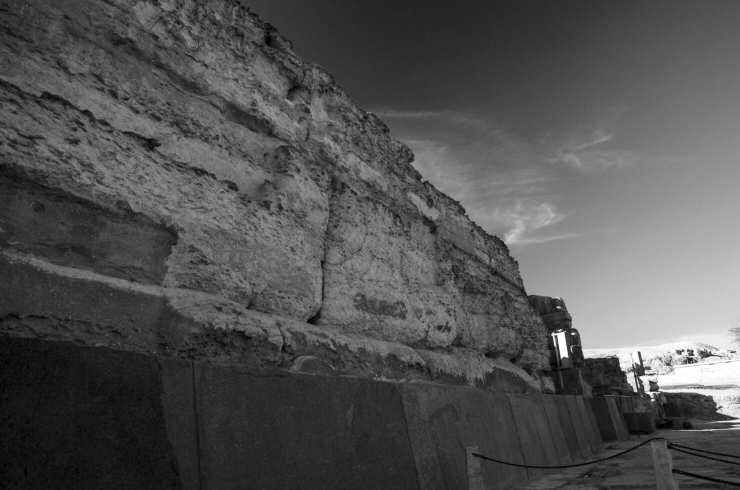 Stones of Great pyramid of Giza photo