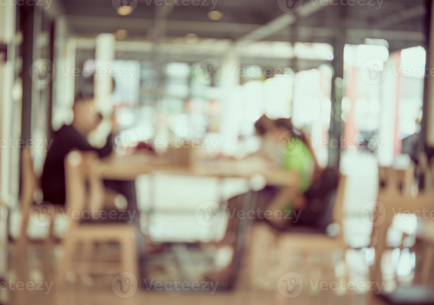 Coffee Shop Blurred background photo
