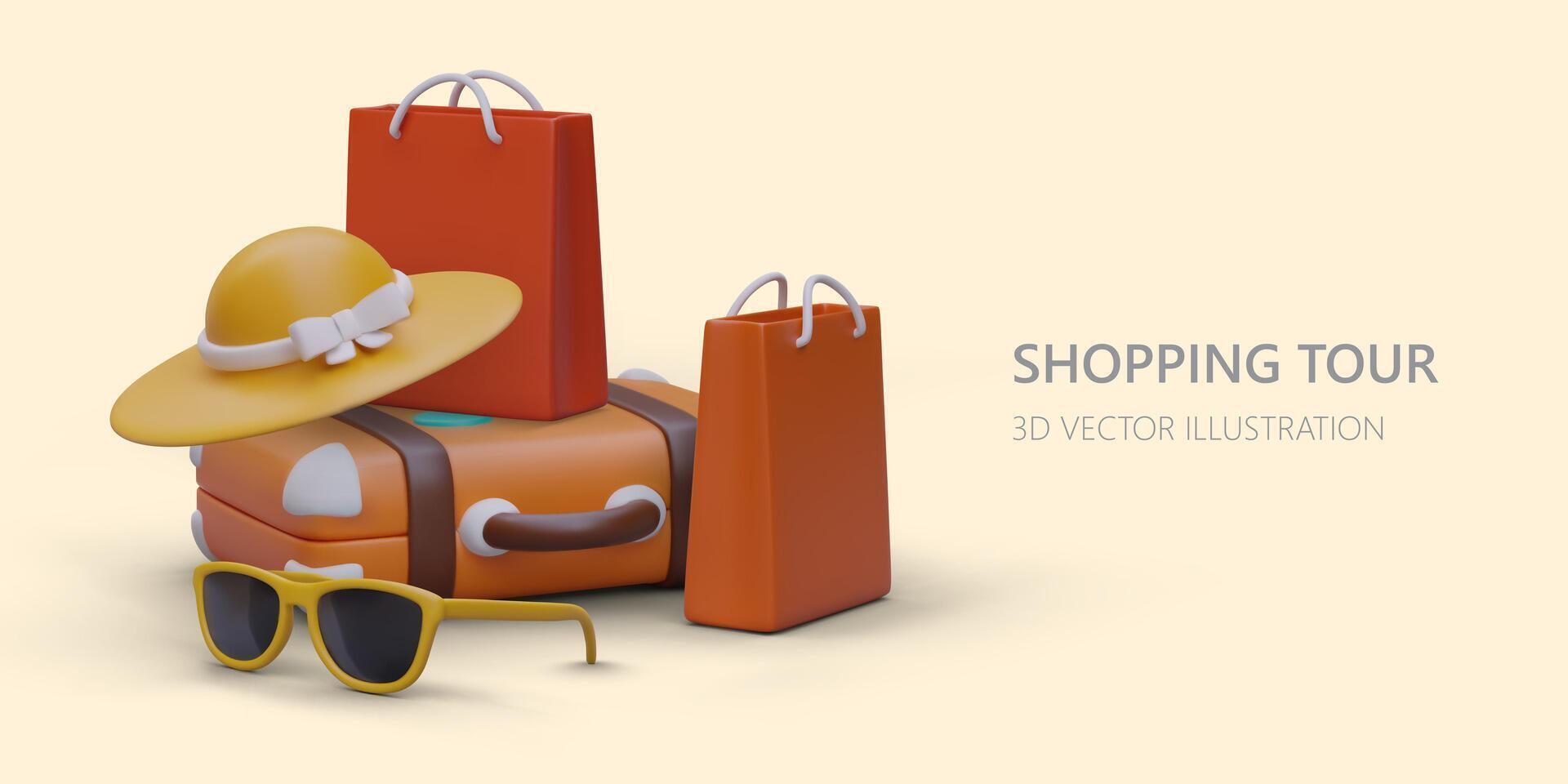 Full day and half day shopping tours. Shops known only to locals vector